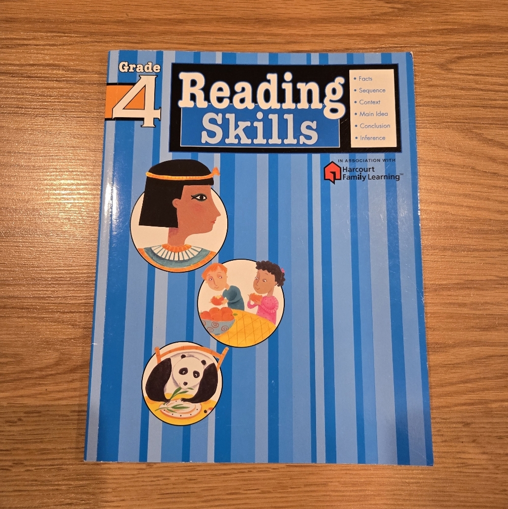 Grade 4 Reading Skills Workbook